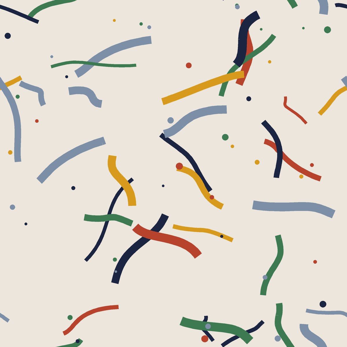 Brushstroke Abstract — seamless pattern, single repeat