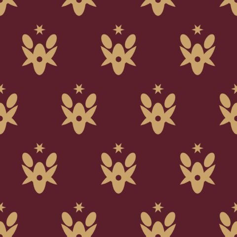 Heritage Damask Ogee — seamless pattern preview