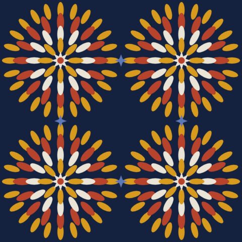 Mandala Medallion — seamless pattern preview
