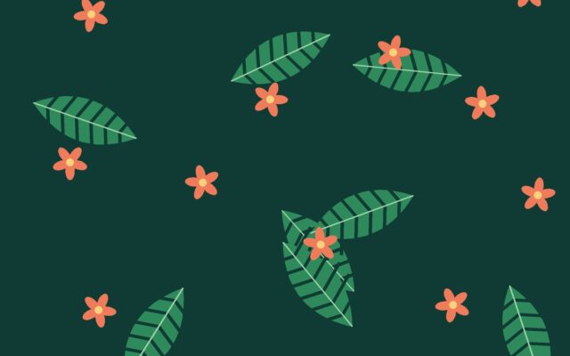 Monstera Tropics — seamless pattern repeat